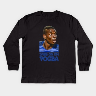 Paul Pogba Kids Long Sleeve T-Shirt